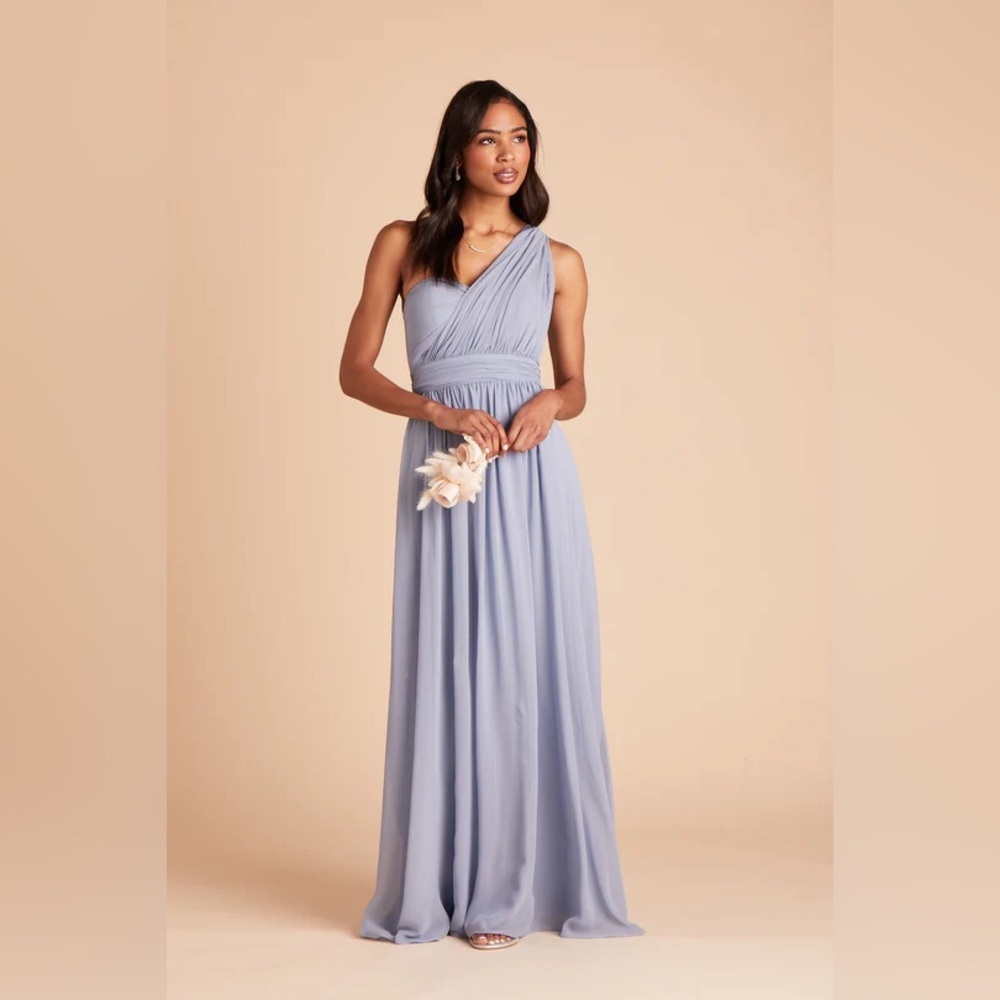 Birds grey Convertible bridesmaid dress size small